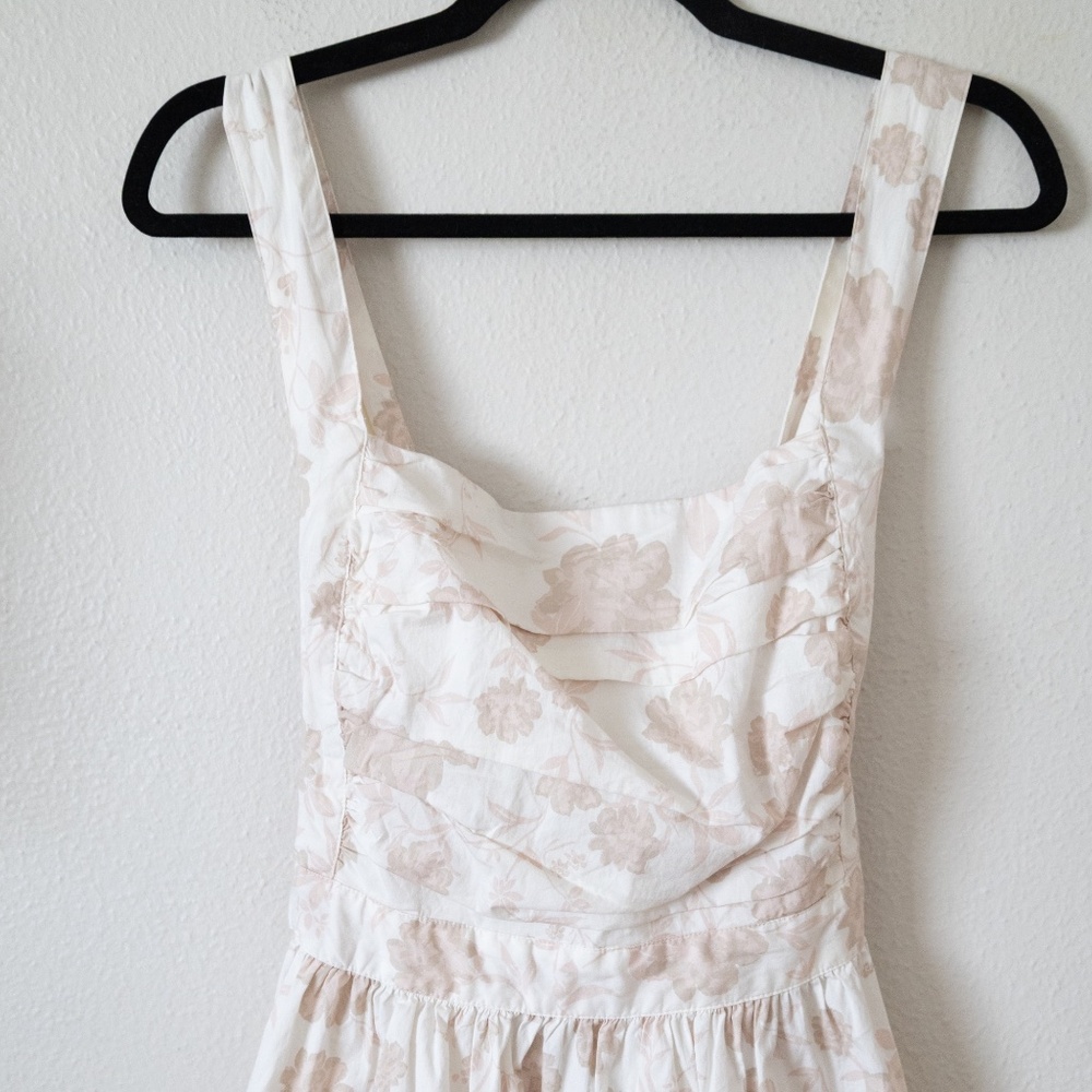 Free People Meet Me in Maui Floral Overall Dress - Picture 3 of 6